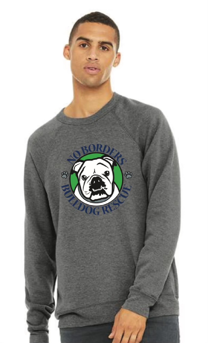 NBBR Logo- Gray , Unisex Sweatshirt, Crew Neck -